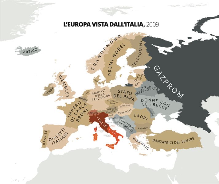 europa vista dall'Italia