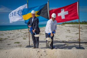 grounbreaking ocean cay msc marine reserve