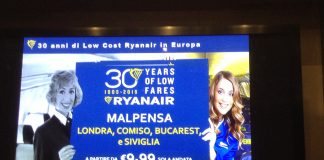 ryanair malpensa