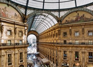 Galleria Vittorio Emanuele II, Milano.