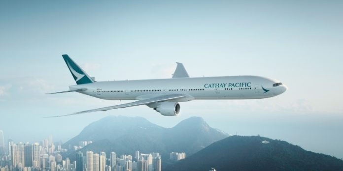 La nuova livrea di Cathay Pacific