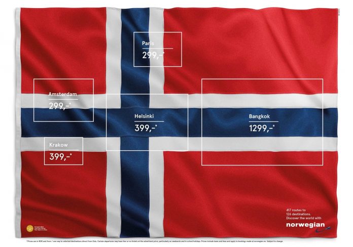 norwegian airlines flag