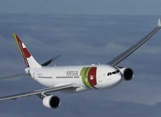 Un aereo TAP Portugal.