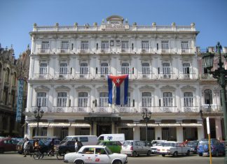 Hotel Inglaterra, l'Avana, Cuba.