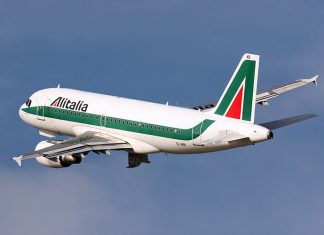 Un A319 Alitalia.