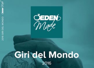 Online il catalogo Eden Made 2016 interamente dedicato ai Giri del Mondo