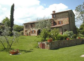 Un agriturismo in Emilia-Romagna.