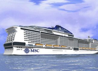 La MSC Meraviglia