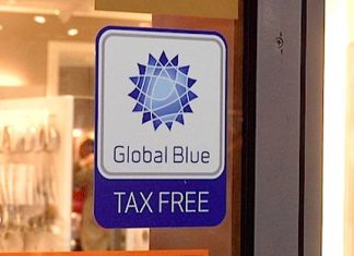 Global Blu rivela che nei primi nove mesi del 2016 in Europa c'è stato un calo del 12% del tax free shopping