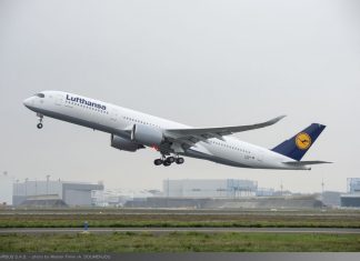 Il primo A350 XWB di Lufthansa