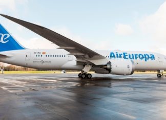 Il Dreamliner di Air Europa