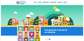 La homepage del nuovo sito Fondo Astoi