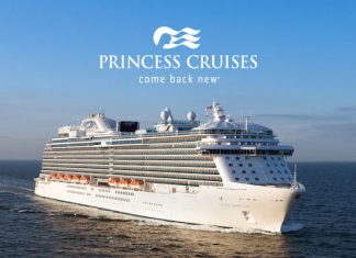 Una nave della flotta Princess Cruises