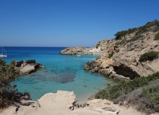 Un scorcio di Ibiza