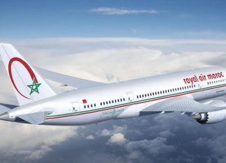 Un aereo Royal Air Maroc