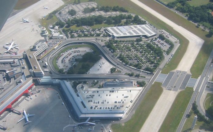 L'aeroporto di Berlino Tegel. Foto: Wikipedia