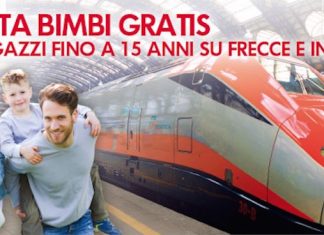 Bimbi gratis con Trenitalia