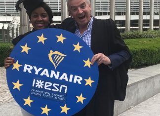 ryanair Erasmus