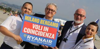 Ryanair voli in coincidenza