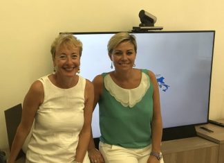 Elena David, amministratore delegato di Valtur, e Carlotta Ferrari, presidente del Convention Bureau Italia