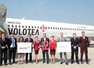 Volotea festeggia il passeggero numero 12 milioni